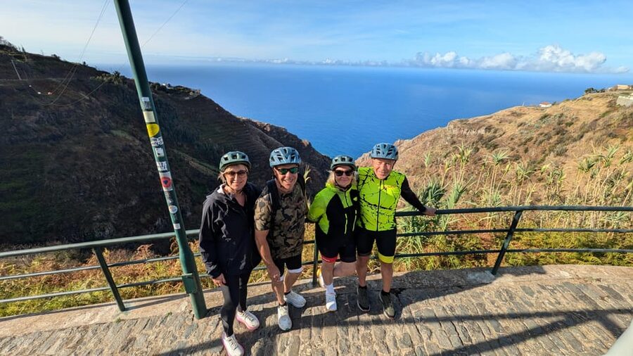Madeira West coast: Guided Sightseeing E-Bike Tour - Miradouro do Fio at Madeira’s western edge