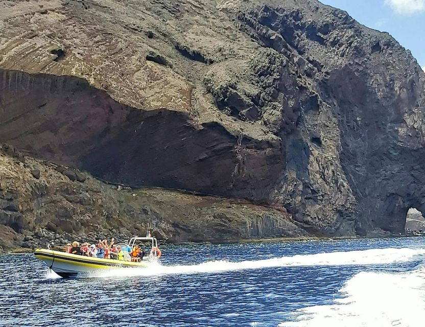 Madeira: Whale and Dolphin Watching Tour - Ponta de São Lourenço’s cliffs and rock formations