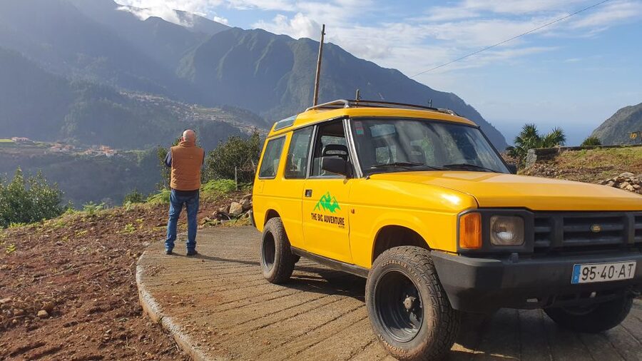 Madeira: Wine Tasting Guided Tour, Jeep Safari, & Viewpoints - Serra de Água brings the mountain roads into focus