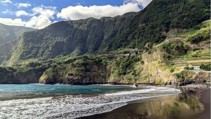 North Tour Private Half-Day: S. Vicente, Seixal & P. Moniz - Seixal’s black sand and coastal drama
