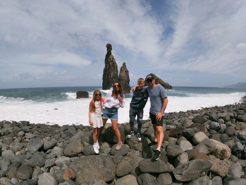 Porto Moniz Natural Pools and Waterfalls Private Tour - Seixal Beach, black sand, and the first swim