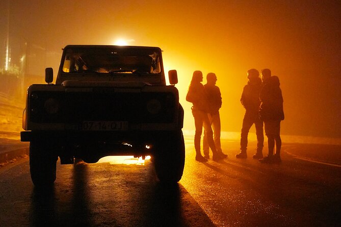Private Breathtaking Sunrise Private Jeep Tour - The open-roof Land Rover changes the drive