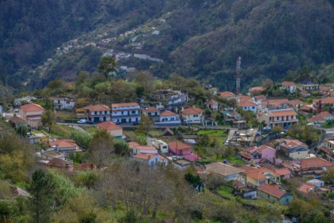 Private: Maderia Island Tour & Famous Monte Toboggan Ride - Eira do Serrado and the valley below