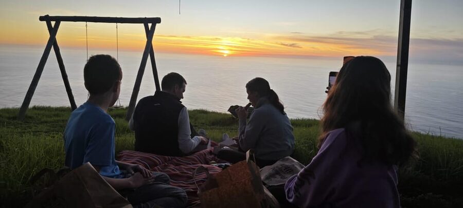 Private Swing Special place w/ Wine and Fruits 4x4 jipe tour - Sunset colors, cloud views, and the weather question