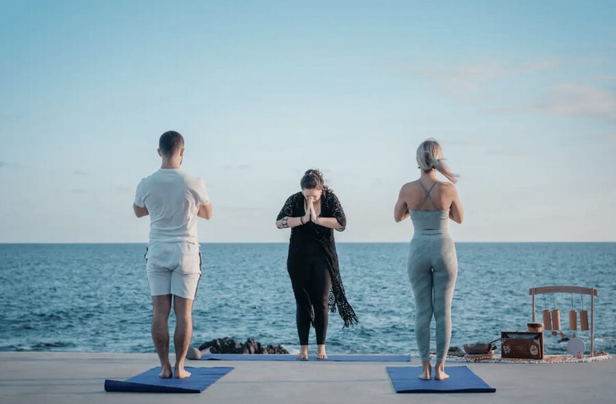 Private Yoga & Sound Bath by the Ocean - What the private format means for you