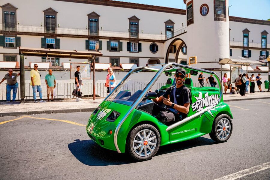 Self-drive Guided Tour | Explore Funchal on an Electric Car - A small electric car with a big personality