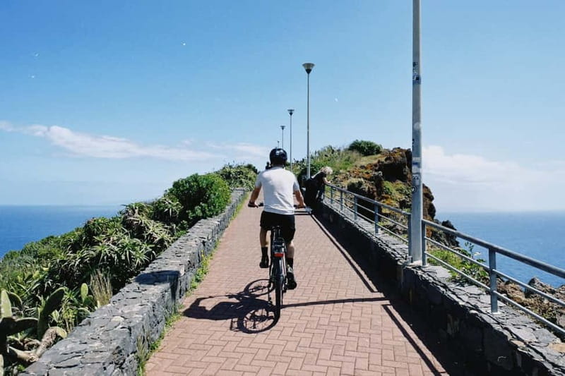 "Self-Guided" E-Bike Road Tour from Funchal to Garajau - Letting the Garmin GPS set your pace