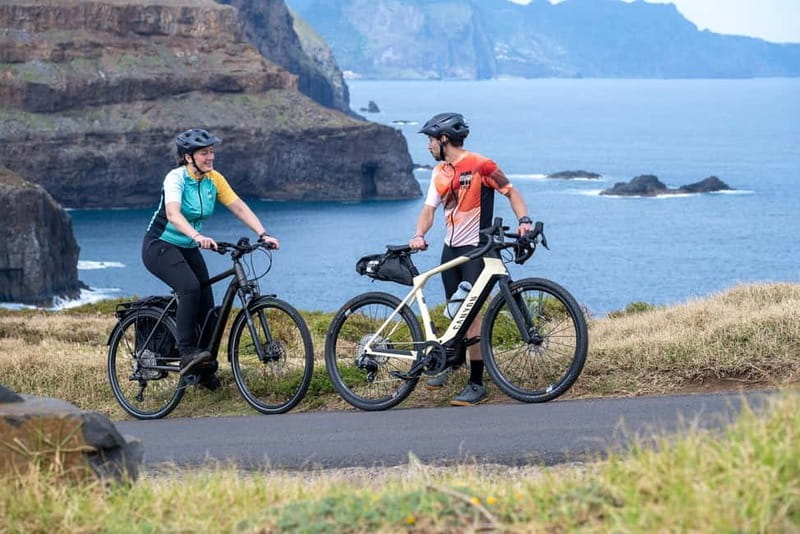 "Self-Guided" E-Bike Tour - Ponta de São Lourenço to Funchal - From Funchal to Madeira’s eastern tip