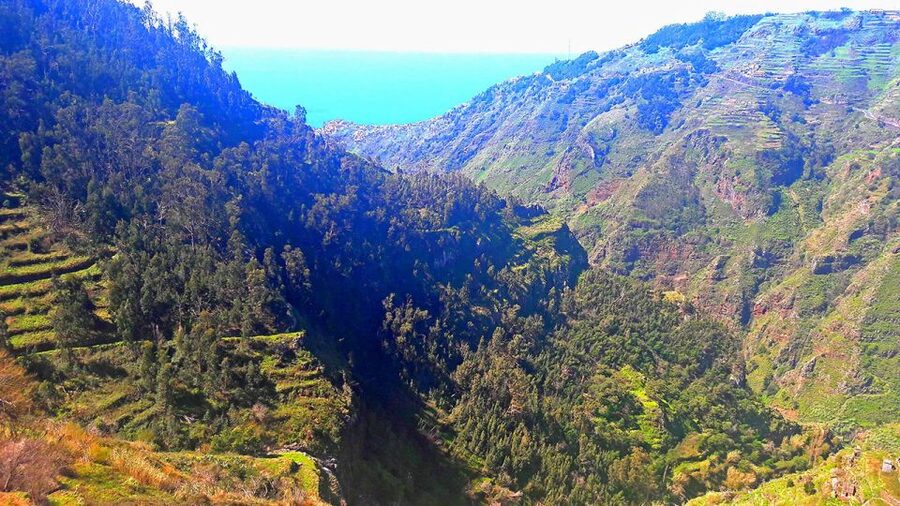 Serra de Água Valley Levada Walk - Mountain views toward Encumeada and the south coast