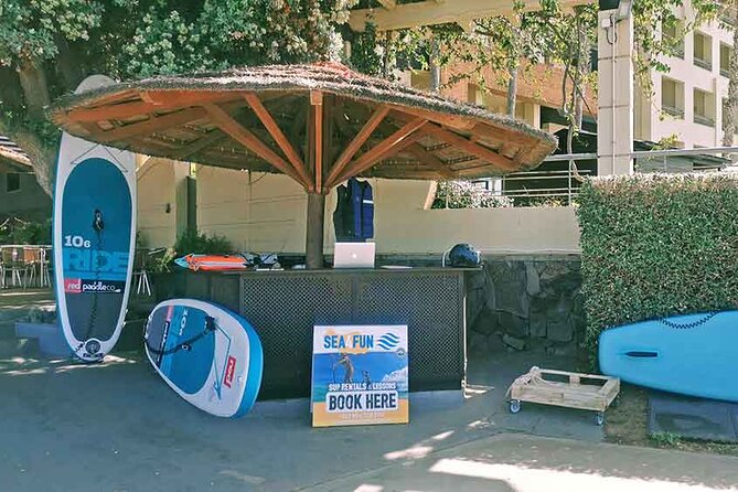 Stand Up Paddle Private Lesson in Calheta Beach - Safety, participation, and practical limits