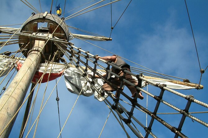 Time Travel on Columbus Replica Flag Ship in Madeira - Leaving Funchal for Madeira’s south coast